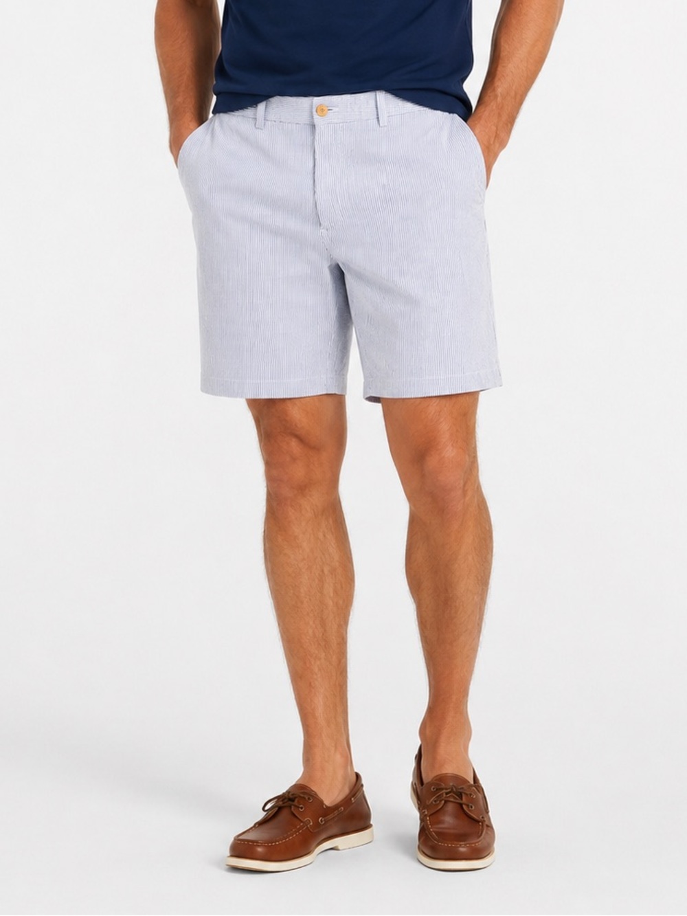 Vineyard Vines Mens Navy Pinstripe Club Shorts SIZE 34